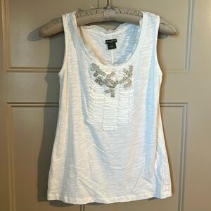 Eddie Bauer embellished tank